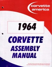 1964 Chevrolet Corvette Assembly Manual Book Rebuild Instructions Illustrations