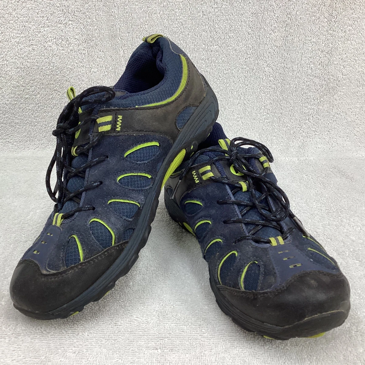 Merrell Chameleon Trail Shoes Boys Size 6 Blue Black Athletic Running Sneakers