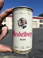 Heidelberg Gold Band Flat Top Beer Can - Tacoma, Washington