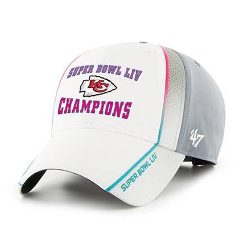 '47 Kansas City Chiefs NFL Superbowl LIV Champions MVP Adjustable Cap Hat - Picture 1 of 1