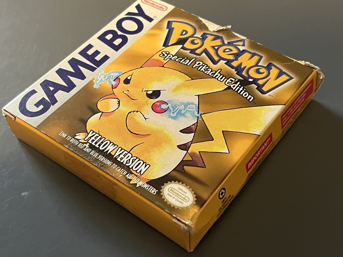 Nintendo Pokemon Gameboy Color Pikachu Edition + Pokemon Red, Blue, Yellow,  Silver, Green, Trading - Set of video game console + games - Catawiki