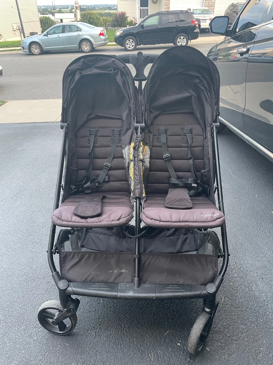 double stroller for toddler and infant Mompush Lithe Double Travel Lightweight Twin Stroller Infant and Toddl –  FactoryPure