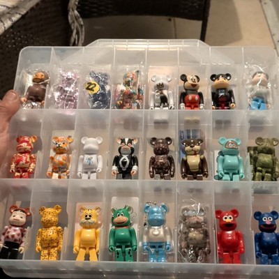 ULTIMATE 100% Bearbrick Collection (32 Figs) + 48-Slot Pro Case-BAPE Baby MILO 
