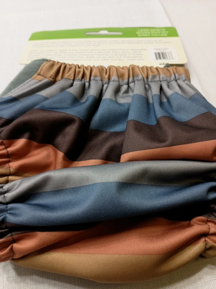 GroVia Hybrid Shell Waterproof Diaper Cover in Color Rowan One-Size AI2 Shell - Image 4 of 4