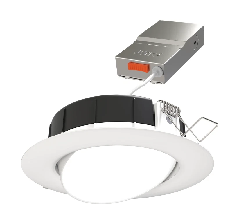 Juno Lighting 4" Wafer Switchable CCT LED Canless Recessed Trim - Image 2 of 4