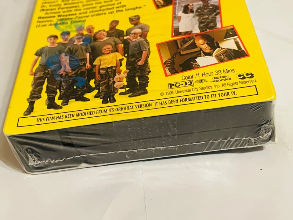 VHS Major Payne 1995 Damon Wayans New Sealed Comedy - Image 4 of 4