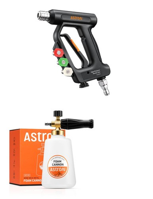 #ad AstroAI Short Pressure Washer Gun with Swivel and Foam Cannon $92.64