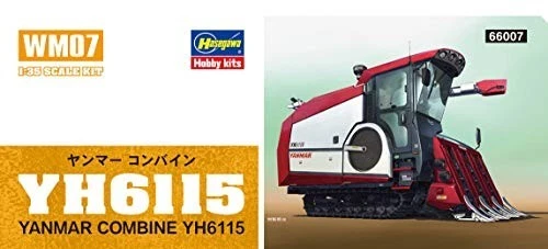 Macchine edili Hasegawa 1/35 serie Yanmar mietitrebbia modello in plastica... - Immagine 4 di 4