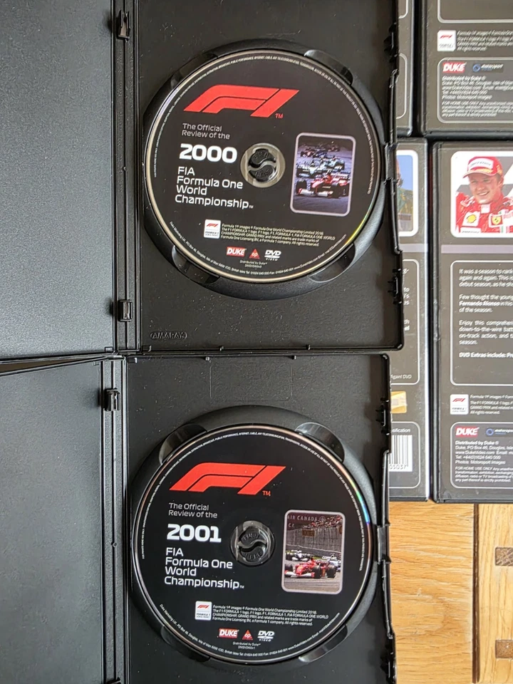 FIA FORMULA ONE OFFICIAL 2000 - 2009 SEASON REVIEW DVD SET F1 FORMULA 1 - Image 2 of 4