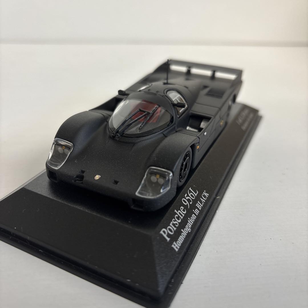 ミニカー Porsche 956L Homologation in BLACK Porsche 956L