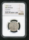 1920-D Standing Liberty 25c NGC UNC Details Cleaned