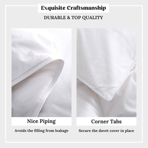 puredown® Goose Down Comforter King Size 800 Fill King, White-all Season - 第 6/7 張圖片
