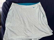 Nike Dri Fit Skirt Skort Teal Medium Tennis Golf Sports