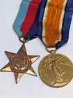 MILITARY WAR WW2 MEDALS 39-45 STAR 7003 PTE R CONNOR MGC