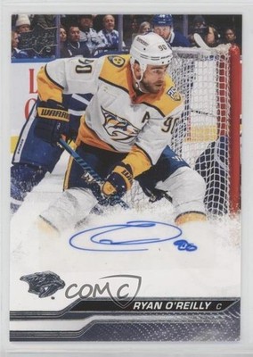 2023 Upper Deck Extended Series Snow Spray Variation Ryan O'Reilly #578 Auto 0he