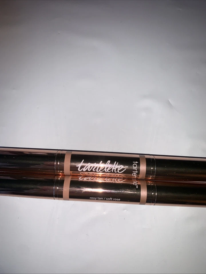 TARTE Tartelette Sombra de Ojos Doble Extremo/Delineador ROSADO BRONCEADO Y ROSA SUAVE-NUEVO-Talla Completa Foto 3 de 4