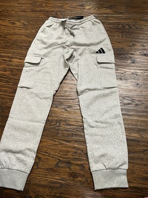 Adidas Men's Essentials Feel Cozy Fleece Cargo Pants XS