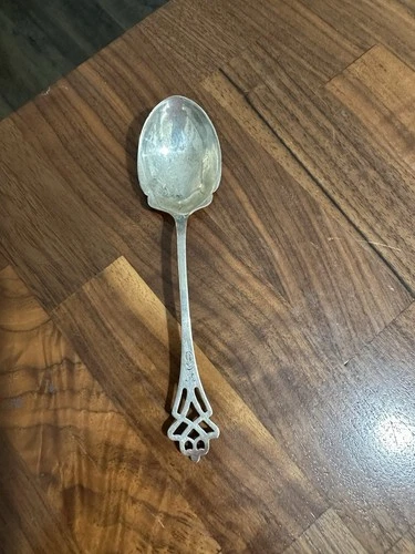 Antique Sterling Silver Sugar Spoon Pynchon By Lunt