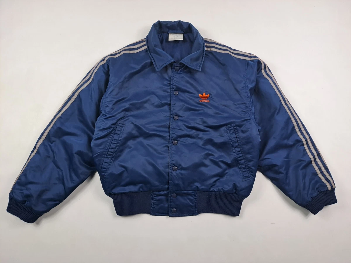 Adidas Bomber Jacket Vintage Retro Original Track reflective Jacket 90s size S