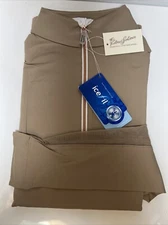 The Tailored Sportsman Icefil Long Sleeve Riding Shirt Safari/ Rose Gold XS