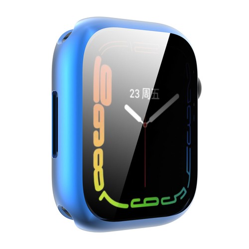 For iWatch Series 7 41mm 45mm Protective Smart Watch Case + Screen Protector New - Picture 12 of 86