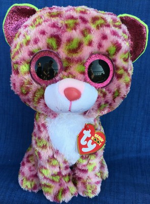 W-F-L Ty Beanie Buddy Boos Lainey Wild Cat Leopard 9 1/8in Glubschi Boo ´ S | eBay
