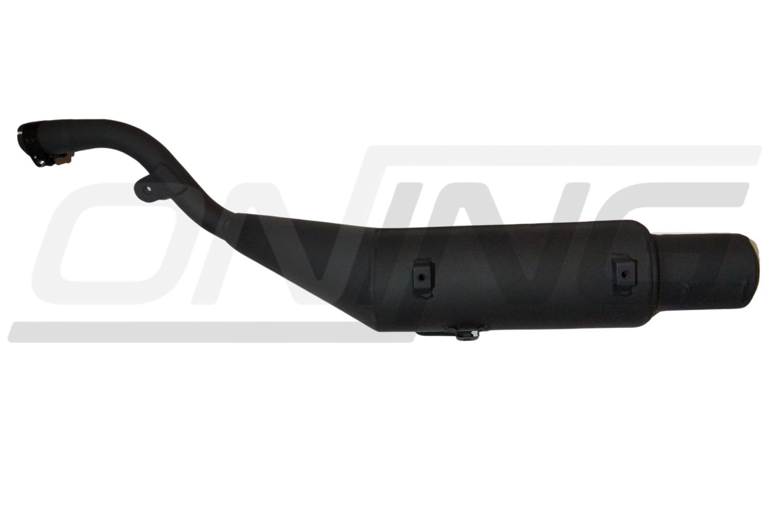 MARVING Auspuff Enduro EDR schwarz lackiert für YAMAHA XT 500 1U6