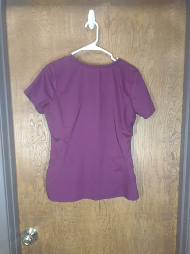 Top scrub Purple Label Yoga by Healing Hands donna taglia small viola - Foto 7 di 7