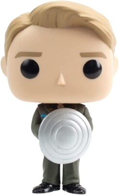 Pop! Marvel Captain America w/Prototype Shield EE Excl. by