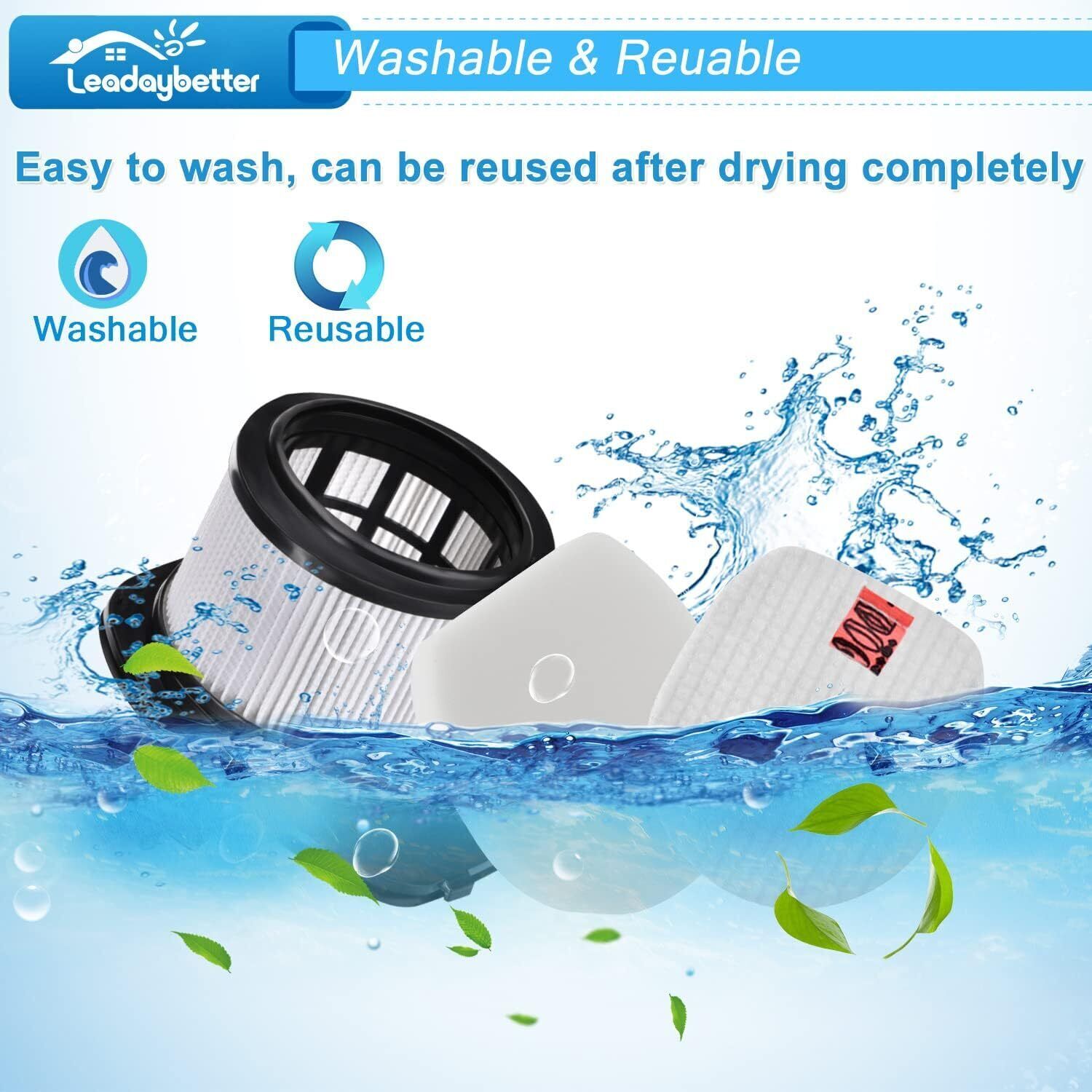 Niceminiwall Ersatzfilter-Set - Kompatibel Mit Shark Staubsauger Modellen