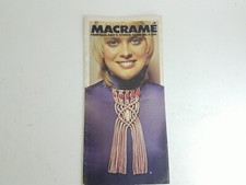 Macrame Coats & Clark's Studio Card Number 3 Pattern