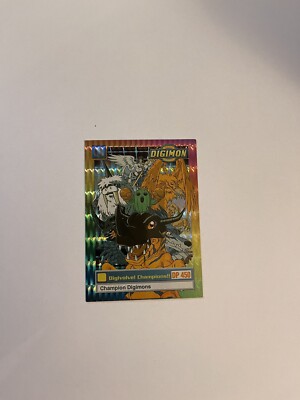 Digimon cards Holo Digivolve! Champions! 3 of 34 | eBay