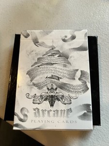 Arcane White Edition Ellusionist Playing Cards 2014 Sealed