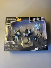 Pokémon Select Figure Shinx Luxio Luxray Evolution Multi Pack Action Set Toy New