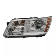 New Left Halogen Head Light Assembly Chrome CH2502222 Fits 2009-20 Dodge Journey