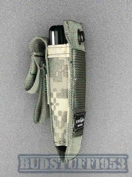 Bolsa/Funda MOLLE Hecho en Banco-Follaje Verde-Cierre a Presión con Clip de Malicia Foto 4 de 4