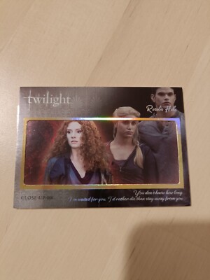 Foil Relief Victoria Rosalie Emmett Close Up 6 Card Twilight 2023 Trading Card