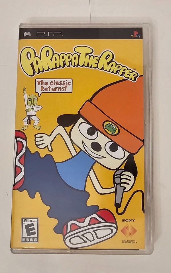 Sony PSP Game Lot Bundle 2 Games PaRappaTheRapper and NCAA Football 09