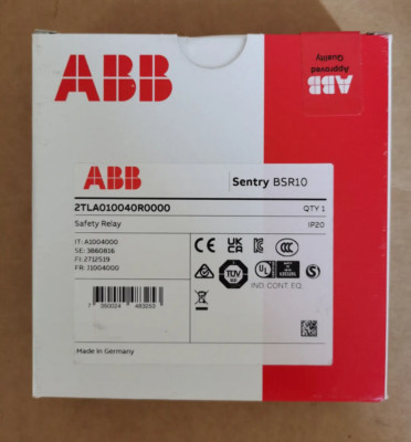 1pc ABB Sentry BSR10 safety relay 24VDC