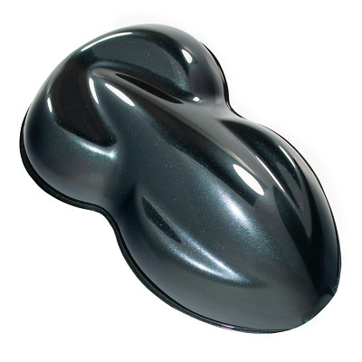 Candy Pearl Gun Metal Basecoat Quart Complete Kit (Over Black Base)
