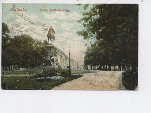 Karlsruhe Kaiser Wilhelm-Platz gl1906 43.867 - Bild 1 von 1