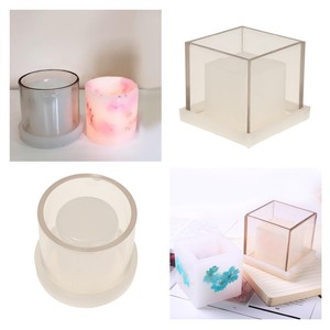 Square Cylinder Candle Making Mould Diy Scented Home Decorative