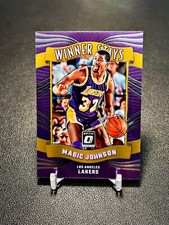 2023-24 Donruss Optic Basketball Magic Johnson #11 Winner Stays LA Lakers 