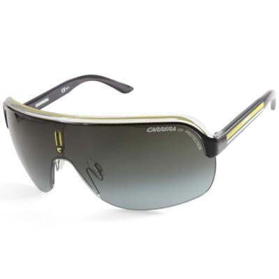 Carrera Topcar 1 KBN PT Shiny Black & Yellow/Grey Gradient Unisex Sunglasses