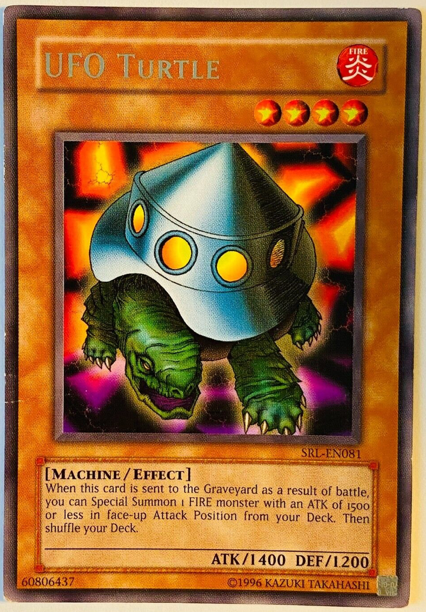 YUGIOH! - UFO TURTLE - RARE - SRL-EN081 - Spell Ruler - Unl. Ed - NM/M