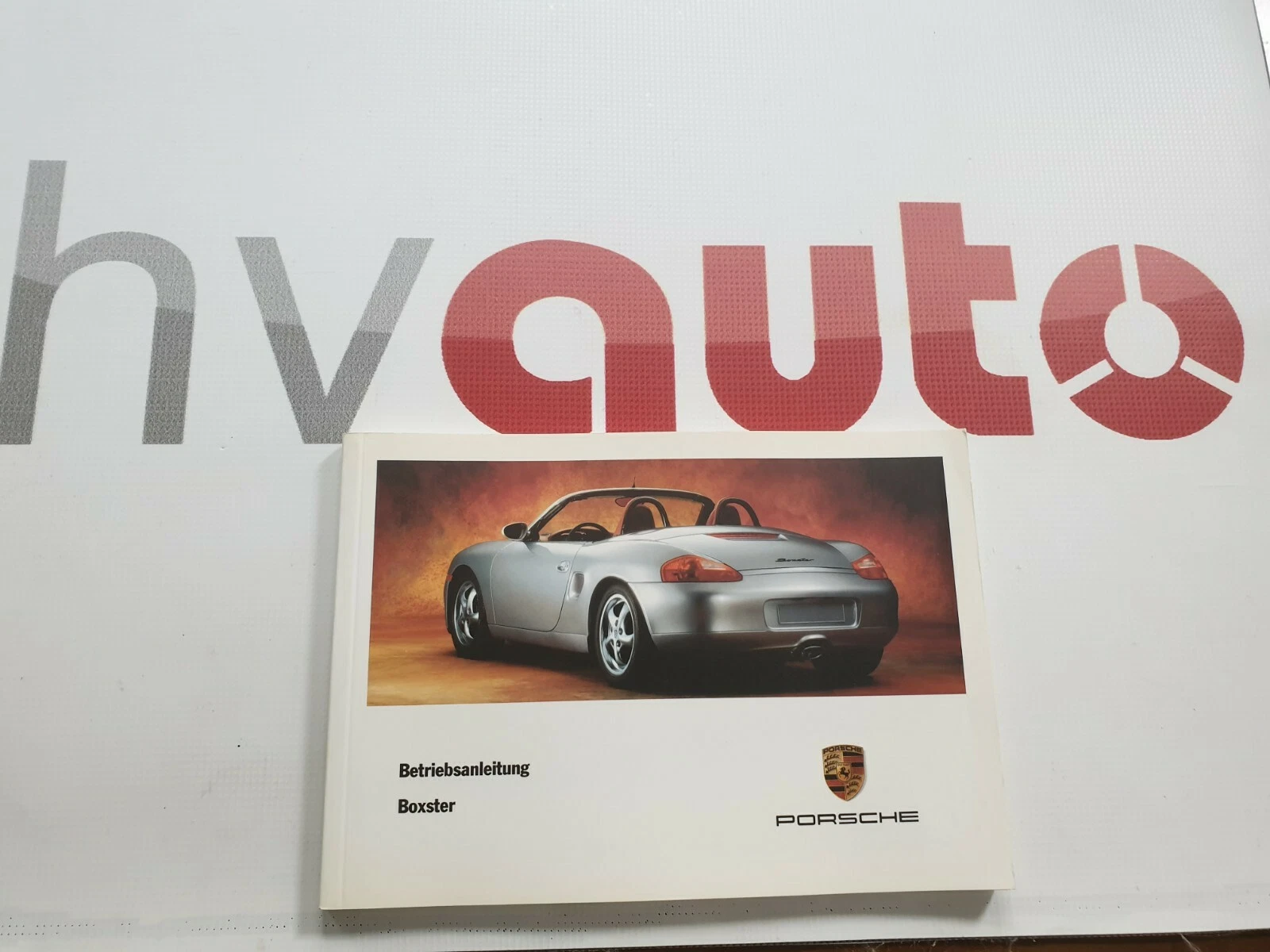 Original Operating Manual Handbook Porsche 986 Boxster 1998 First Edition