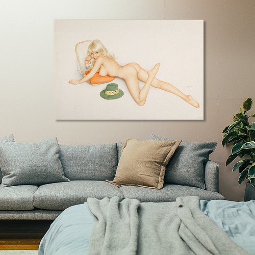 ALBERTO VARGAS Vargas Girl Canvas Art Wall Painting Poster Print Decor - Picture 7 of 12