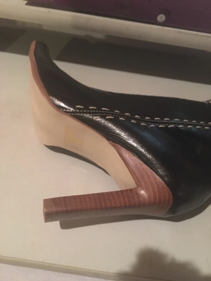 Paprika Uptown Black Heel Boots(Size10) - Image 4 of 4