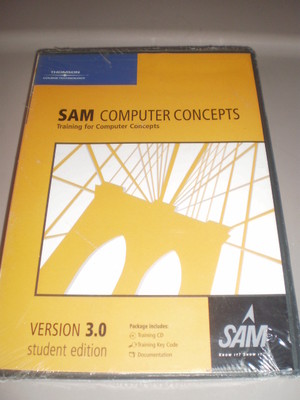 Sam Computer Concepts 3.0 W/ C CD by Course Technology (2005, Digital,  NEW