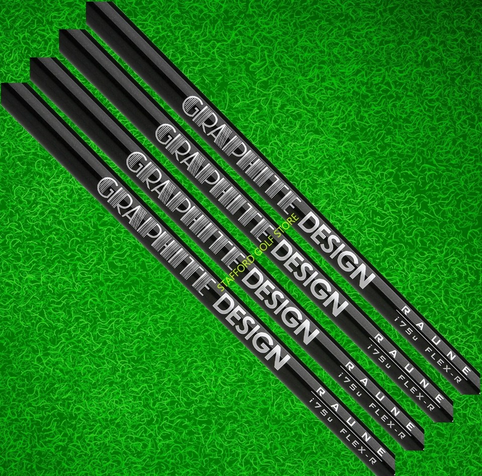Graphite Design Raune Graphite Iron Shafts .370